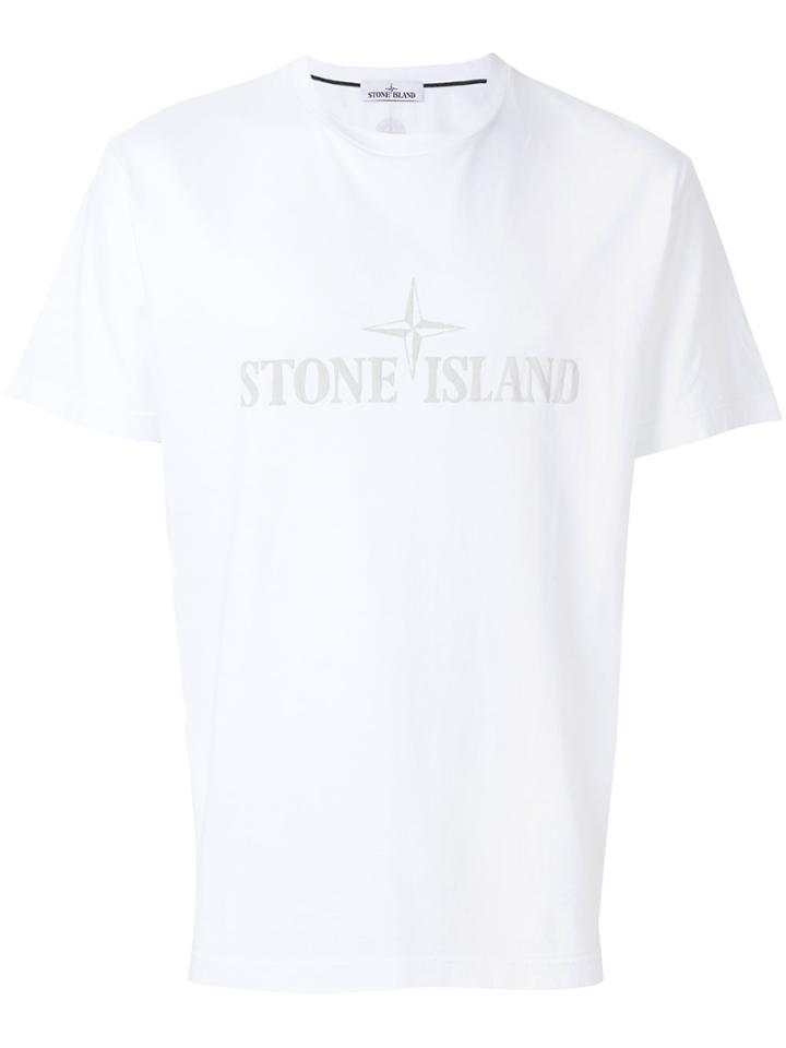Stone Island Printed T-shirt - White