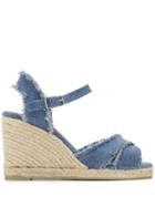 Castañer Bromelia Wedge Sandals - Blue