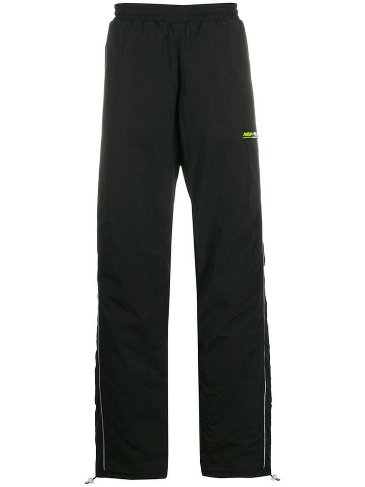 Misbhv Drawstring Hem Track Trousers - Black
