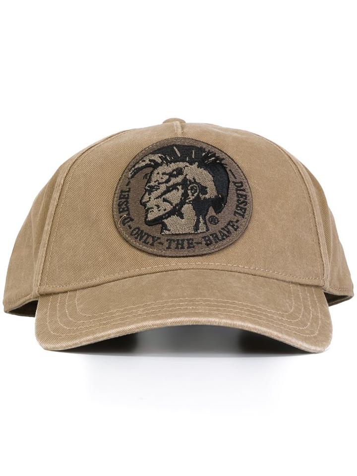 Diesel 'indian' Cap, Adult Unisex, Size: Medium, Nude/neutrals, Cotton
