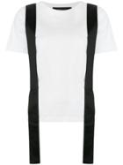 Federica Tosi Tape Detail T-shirt - White