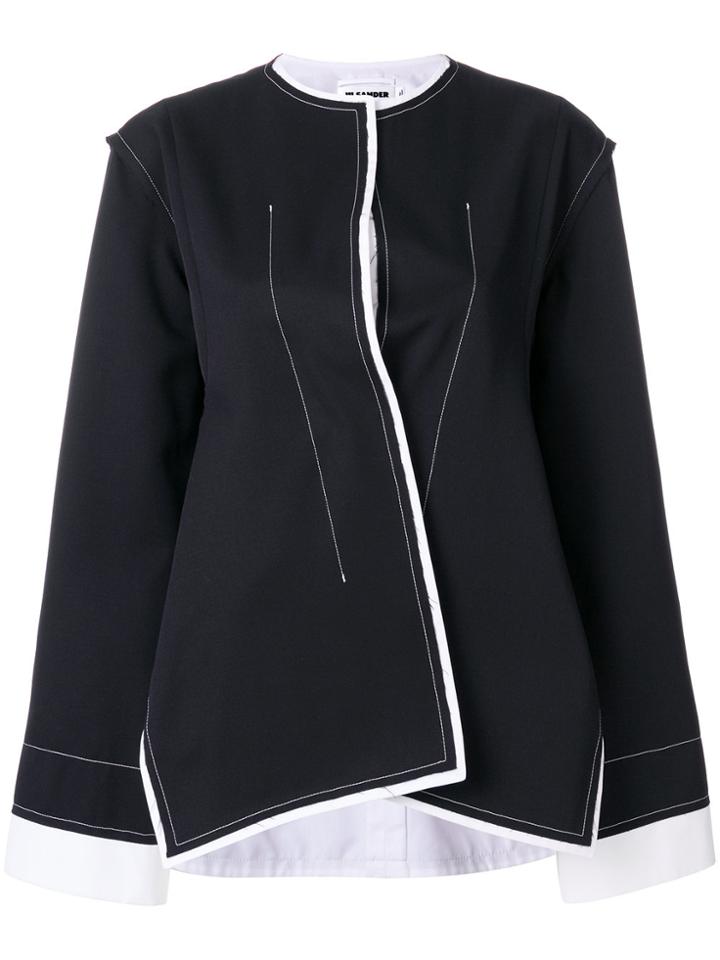 Jil Sander Oversized Jacket - Blue