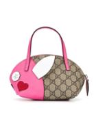 Gucci Kids Gg Supreme Rabbit Bag, Girl's, Grey