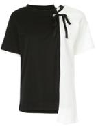 Maison Mihara Yasuhiro Panel Tied T-shirt - Black