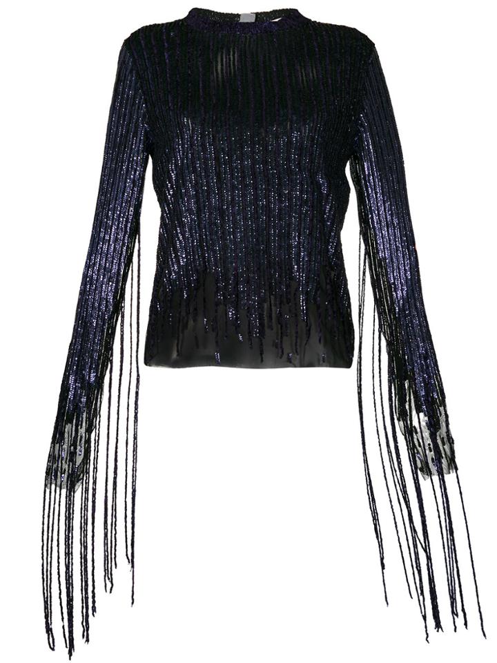 Aviù Sequin Top - Blue