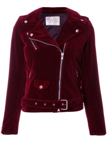 Route Des Garden Classic Biker Jacket - Red