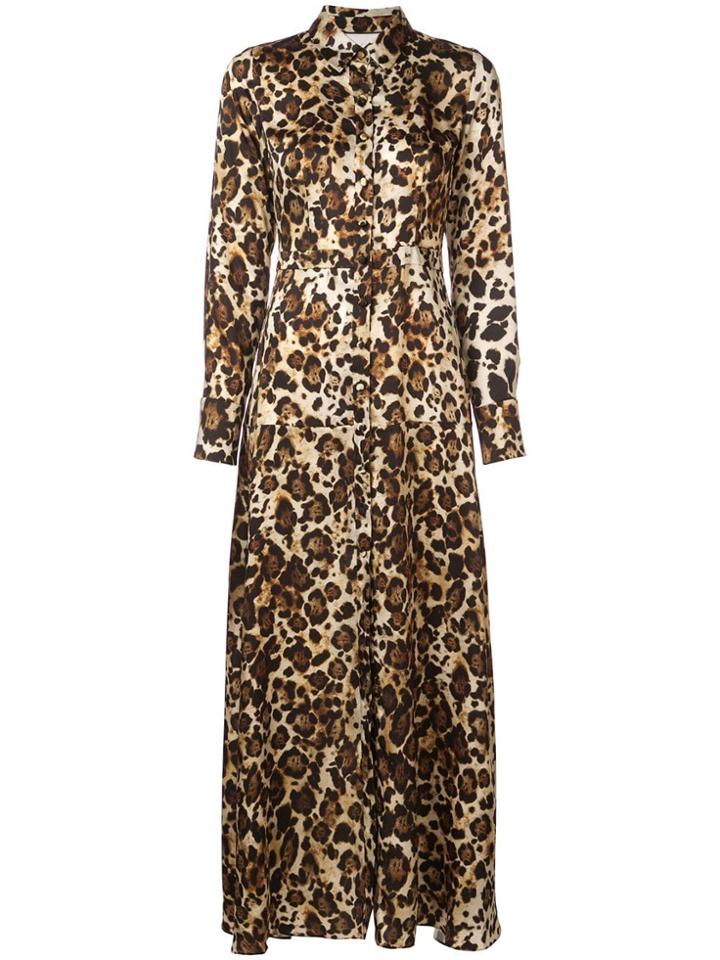 Alexis Onika Leopard Print Dress - Neutrals