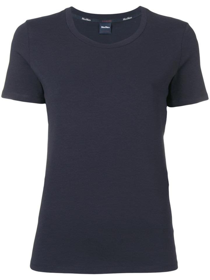 Max Mara Classic T-shirt - Blue