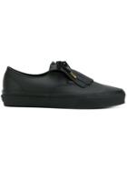 Vans Fringe Front Slip-on Sneakers - Black