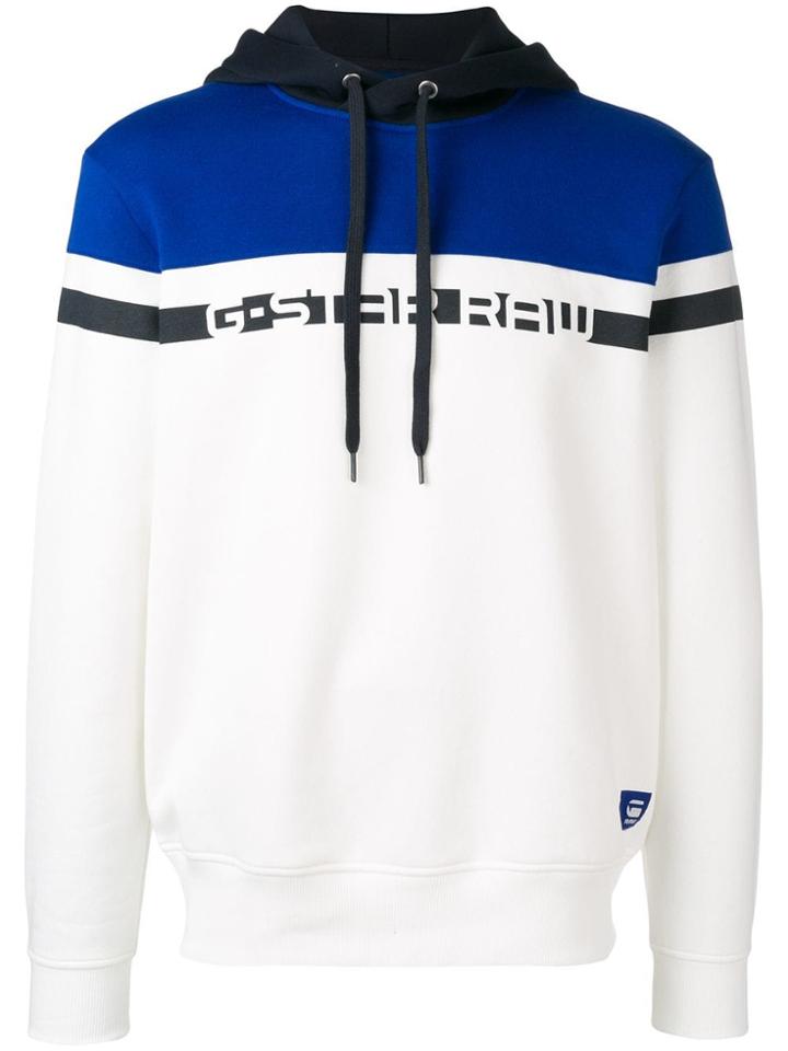 G-star Raw Research Hooded Sweater - White