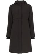 Norden Inga Padded Mid-length Parka Coat - Black
