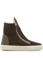Giuseppe Zanotti High-top Sneakers - Grey