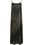 Uma Wang Sleeveless Shift Cami Dress - Grey