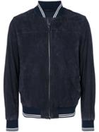 Paul & Shark Fitted Bomber Jacket - Blue