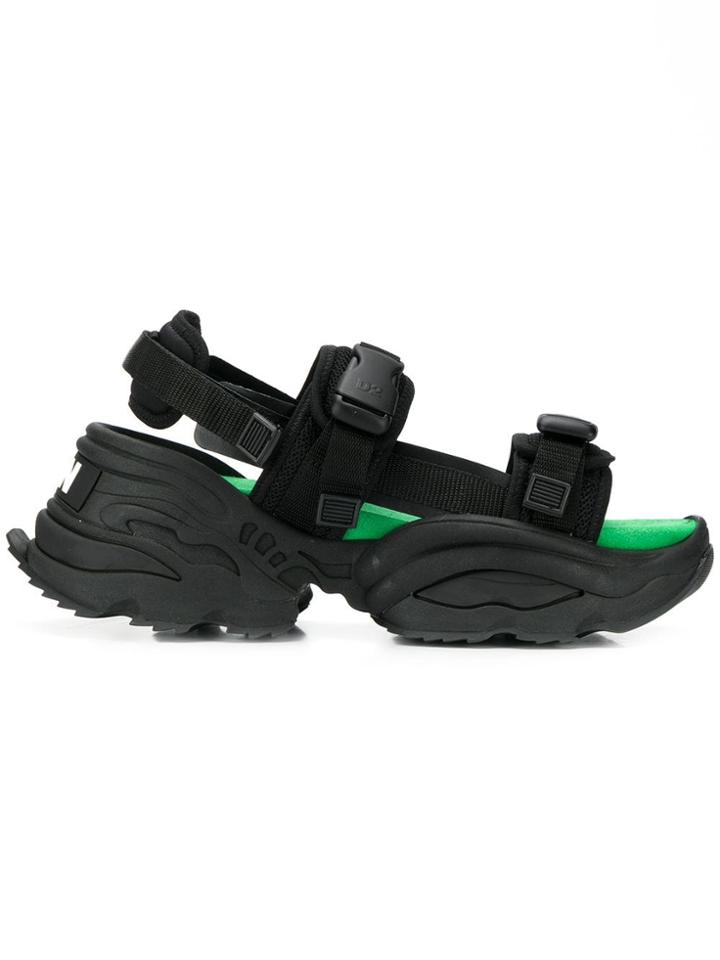 Dsquared2 Wedge Sandals - Black