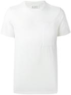 Maison Margiela Contrast Patch T-shirt, Men's, Size: 50, White, Cotton