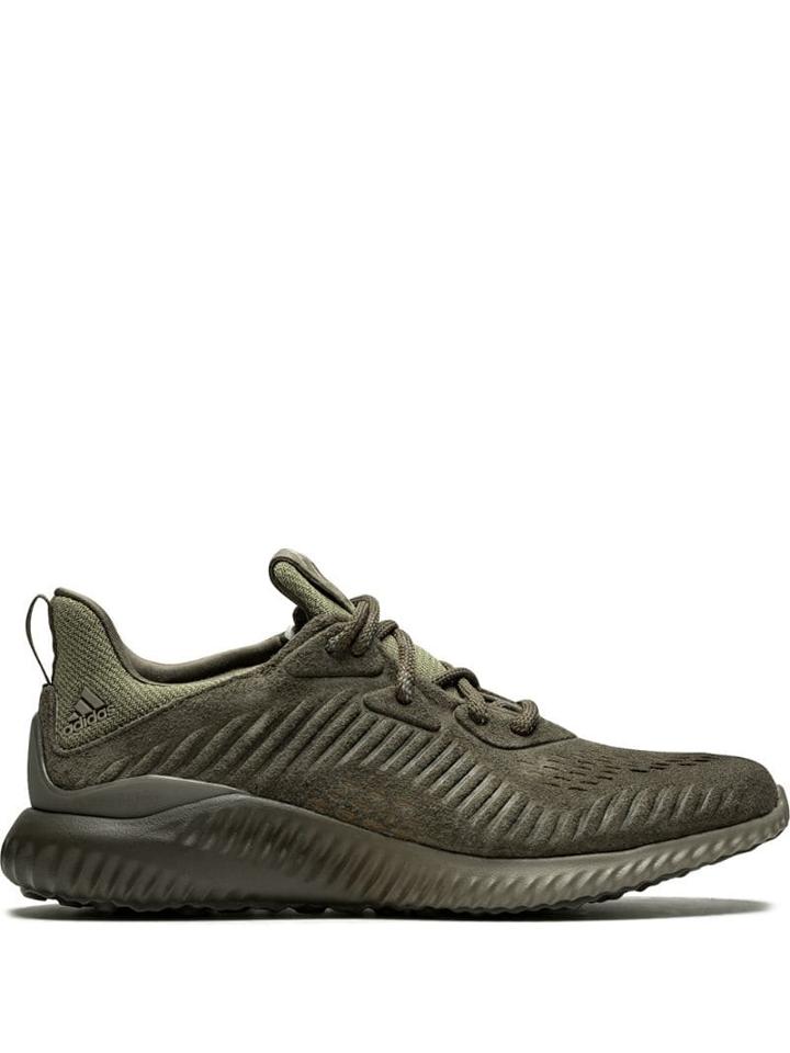 Adidas Alphabounce Lea Sneakers - Green