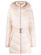 Barbour Highpoint Padded Parka Coat - Neutrals