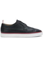 Thom Browne Contrast Cupsole Longwing Brogue - Black