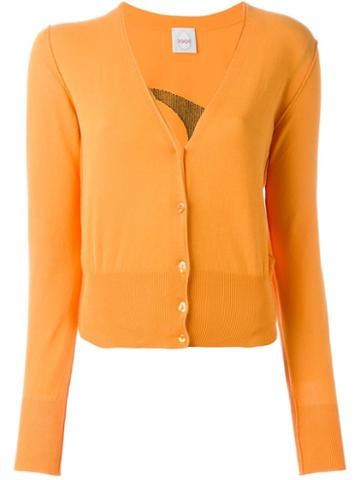 Eggs Back Logo Cardigan