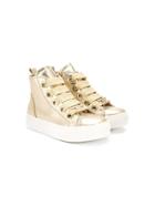 Elisabetta Franchi Elisabetta Franchi 58526v1t Oro Leather/fur/exotic