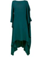 Sies Marjan Sleeveless Draped Asymmetric Dress - Green