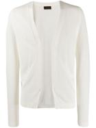 Altea Ribbed Open Front Cardigan - Neutrals