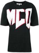 Mcq Alexander Mcqueen Contrast Logo T-shirt - Black