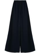 The Row High-waisted Wide Leg Trousers - Blue