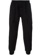 Ktz Patch Pockets Track Pants, Men's, Size: Small, Black, Cotton