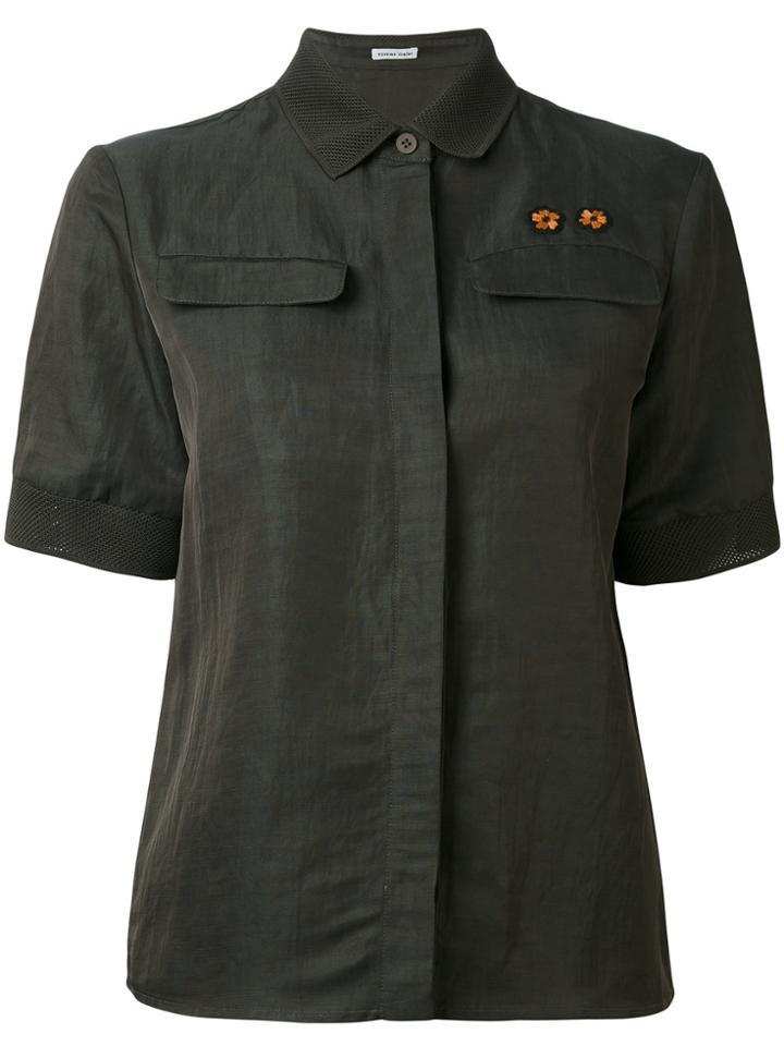 Yohji Yamamoto Asymmetric Hem Shirt - White