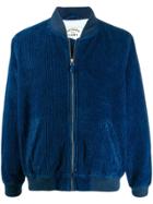 Portuguese Flannel Corduroy Bomber Jacket - Blue
