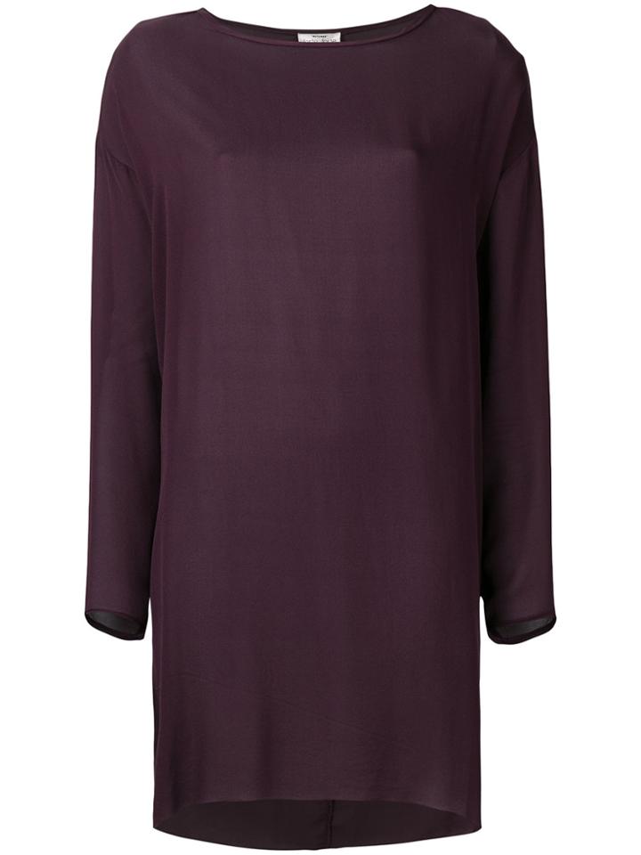 Forte Forte Oversized Blouse - Pink & Purple