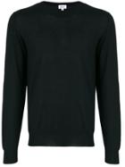 Brioni Crew Neck Sweater - Black
