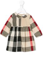 Burberry Kids - Checkered Dress - Kids - Cotton - 36 Mth, Nude/neutrals