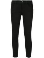 J Brand Crystal Embellished Skinny Jeans - Black