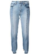 Frame Denim 'nouveau Le Mix' Jeans, Women's, Size: 25, Blue, Cotton