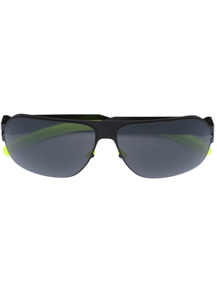 Mykita Bernard Willhem X Mykita 'xaver' Sunglasses - Black
