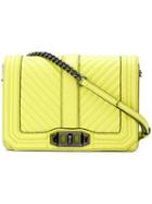 Rebecca Minkoff - Quinted Shoulder Bag - Women - Leather - One Size, Yellow/orange, Leather
