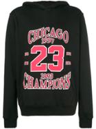 Ih Nom Uh Nit Chicago Print Hoodie - Black