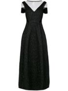 Talbot Runhof - Norridge1 Dress - Women - Lurex/polyamide/polyester/polyacrylic - 38, Black, Lurex/polyamide/polyester/polyacrylic
