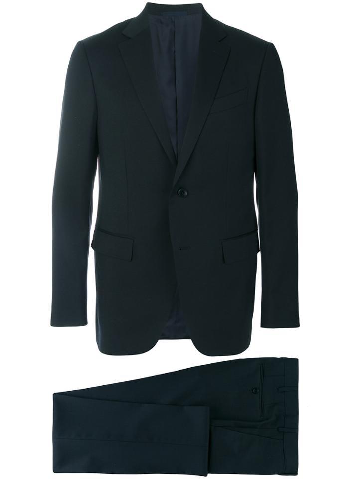 Ermenegildo Zegna Formal Fitted Suit - Blue