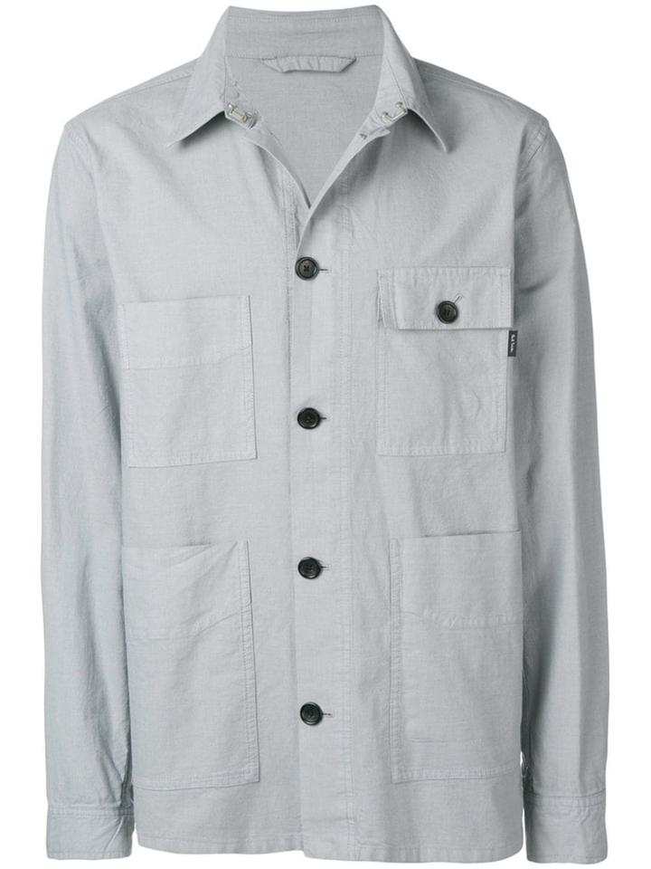 Ps Paul Smith Overshirt Jacket - Grey