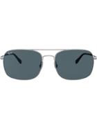Ray-ban Rb3611 Square Sunglasses - Silver