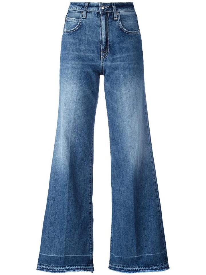 +people 'palazzo' Jeans, Women's, Size: 29, Blue, Cotton