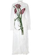 Christopher Kane Patchwork Lace Dress - White