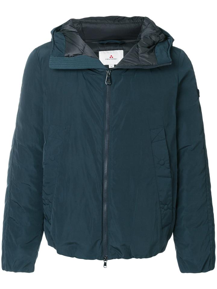 Peuterey Padded Hood Jacket - Blue