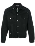 Icosae Studded Denim Jacket - Black