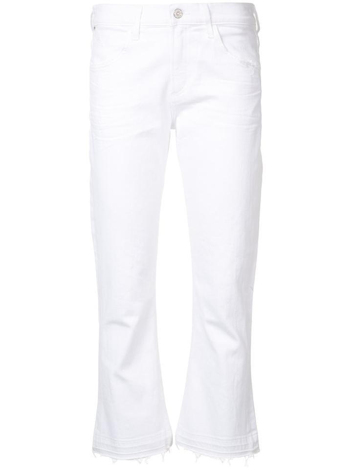 Citizens Of Humanity - Cropped Jeans - Women - Cotton/polyurethane - 29, Women's, White, Cotton/polyurethane
