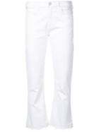 Citizens Of Humanity - Cropped Jeans - Women - Cotton/polyurethane - 29, Women's, White, Cotton/polyurethane